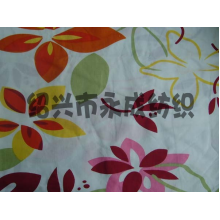 绍兴市廊桥纺织服饰有限公司-全棉纱卡印花 