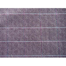 江阴特美纺织有限公司-粗纺格子面料