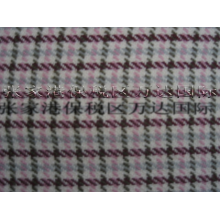 张家港保税区万达国际贸易有限公司-粗纺色织格子呢 
