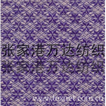 张家港保税区万达国际贸易有限公司-粗纺提花米字呢 