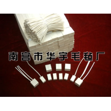南宫市华宇毛毡厂-电梯油杯毛毡块毛毡条 