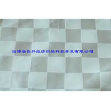 淄博心纺家用功能性纺织品有限公司-牛奶蛋白纤维长丝/真丝：交织小提花、缎纹面料 