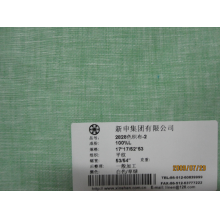 吴江市新申织造有限公司-纯亚麻休闲衬衫面料