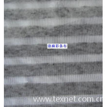 上海佳诺纺织品有限公司-涤麻彩条面料 