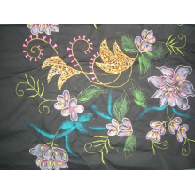 潮州市洛艺服装工艺加工厂-手绘绣花工艺面料 