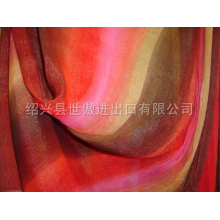 绍兴县世傲进出口有限公司-闪光绉渐变色花 