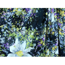 绍兴县世傲进出口有限公司-雪纺绉印花面料 