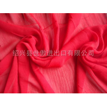 绍兴县世傲进出口有限公司-素色雪纺绉 