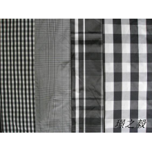 苏州�Z之毅纺织有限公司-格子记忆面料 