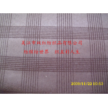 吴江市双红纺织品有限公司-经向格子麂皮绒 