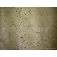 嘉兴佳实纺织有限公司-打孔麂皮绒(stiletto suede) 