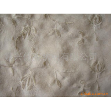 嘉兴佳实纺织有限公司-绣花纬麂皮(Embroidered suede) 