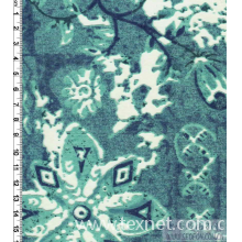 绍兴圣峰纺织品有限公司-锦棉交织烂花布 