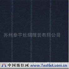 苏州泰宇丝绸服装有限公司 -T/R-010面料，纺织