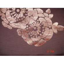 上海兴南纺织品贸易有限公司-锦涤纺烫金PP-109 