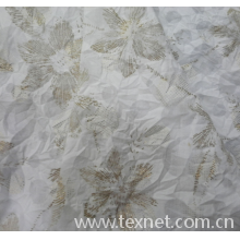 绍兴普乐斯贸易有限公司-CVC烂花印花