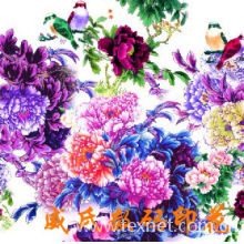 绍兴县威氏纺织品有限公司-服装裁片印花