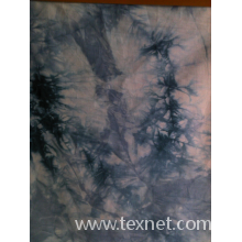 绍兴县水富纺织品有限公司-32x32牛仔布拔印弹力 