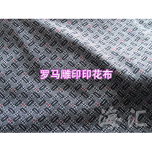 绍兴县泰格服装有限公司-罗马雕印印花布