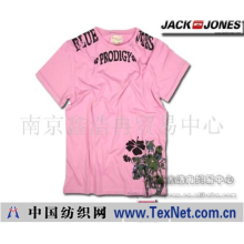 南京鑫浩冉贸易中心 -Jack Jones 专柜款粉色印花TS