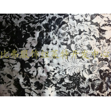 嘉兴市比弗服饰有限公司-印花弹力色丁 