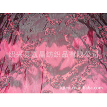 绍兴县凯晶纺织品有限公司-供应特种绣之锦涤纺变色龙带绣盘带绣