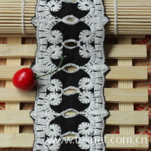 广州市宏名纺织品有限公司-8cm全棉刺绣领花,全棉花边,全棉花边批发,棉线花边现货【库存】