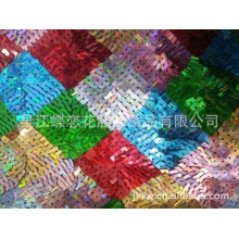 吴江蝶恋花服饰绣品有限公司-供应婚纱绣花面料-亮片绣加工-珠片绣花面料
