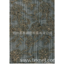 绍兴县泰鼎纺织品有限公司-供应网布绣花，蕾丝面料，时装面料，TD-075