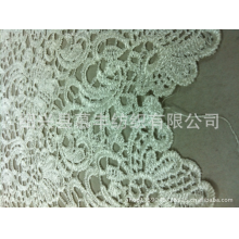 绍兴县慕丰纺织有限公司-棉线水溶蕾丝绣花面料/镂空绣花面料/水溶蕾丝面料/镂空绣花面料