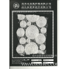 绍兴县蕾梦纺织有限公司-厂家直销外贸新款玻璃纱网布平绣