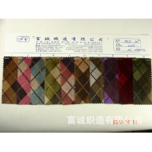 东莞市富耀纺织有限公司-马毛印格子  菱形格马毛 小格子印花马毛面料  仿马毛提花菱形格
