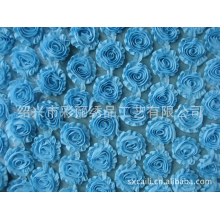 绍兴市彩丽绣品工艺有限公司-网布盘带绣花