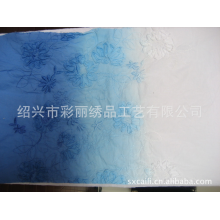 绍兴市彩丽绣品工艺有限公司-全棉巴厘纱特种染色盘带绣花