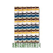 江苏省常熟市众成针纺织有限公司-全棉彩条天鹅绒 