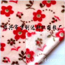绍兴市万利达针织摇粒厂-100D/144F印花摇粒绒