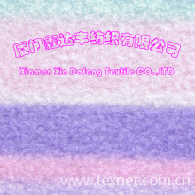 厦门鑫达丰纺织有限公司-144F彩条印花摇粒绒 