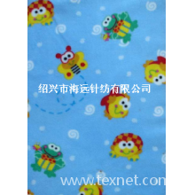 浙江绍兴市海远针纺有限公司-印花摇粒绒 