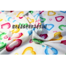 绍兴县鼎临针纺织品有限公司-摇粒绒印花