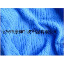绍兴市康祥针纺织品有限公司-提花摇粒绒 