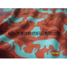 绍兴市康祥针纺织品有限公司-150D/144F印花摇粒绒 