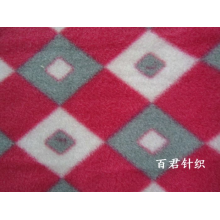 绍兴县久丰纺织有限公司-半光剪毛绒印花 