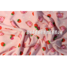 绍兴县鼎临针纺织品有限公司-全涤毛巾布印花