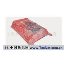 宁波双柏毛绒制品有限公司 -印花、雕花毛毯