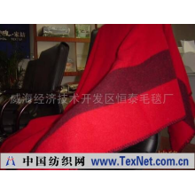 威海经济技术开发区恒泰毛毯厂 -披毯