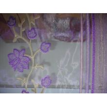 绍兴县言成纺织品有限公司-提花窗纱布