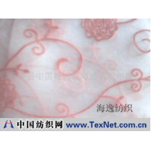 绍兴县中国轻纺城海逸纺织布行 -窗纱－玻璃纱植花布
