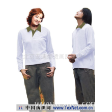 北京安迪娜烫画服饰中心 -翻领情侣装