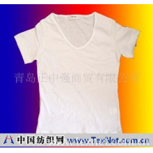青岛正中强商贸有限公司 -全棉白Ｔ－ＳＨＩＲＴ