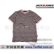 南京鑫浩冉贸易中心 -Jack Jones 专柜款 粉黑撞色圆领